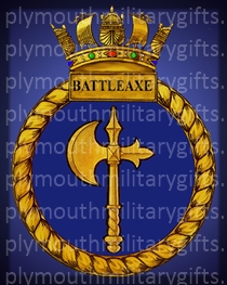HMS Battleaxe Magnet